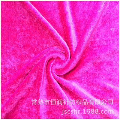 人棉天鵝絨 高品質經編彈力面料的全面介紹